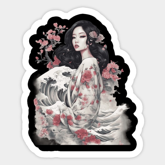 Seductress Sticker by animegirlnft